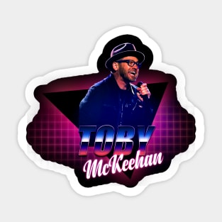 Toby mac - Music Style art 80's Sticker